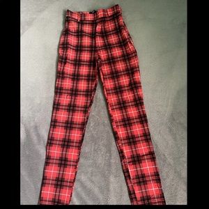 Plaid pants